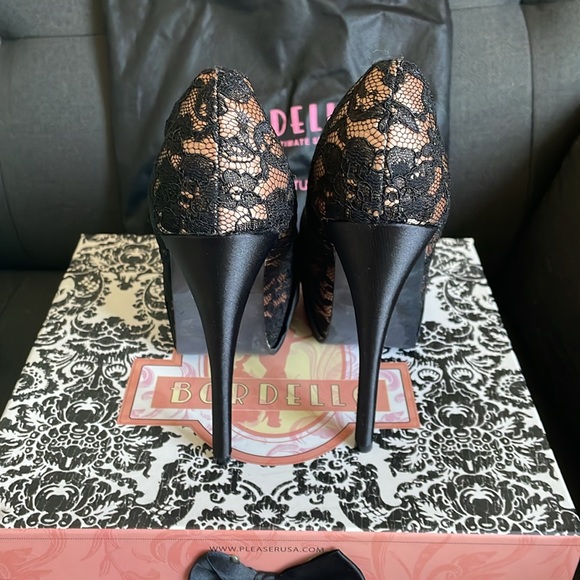 Pleaser Bordello Stilettos - Picture 4 of 5